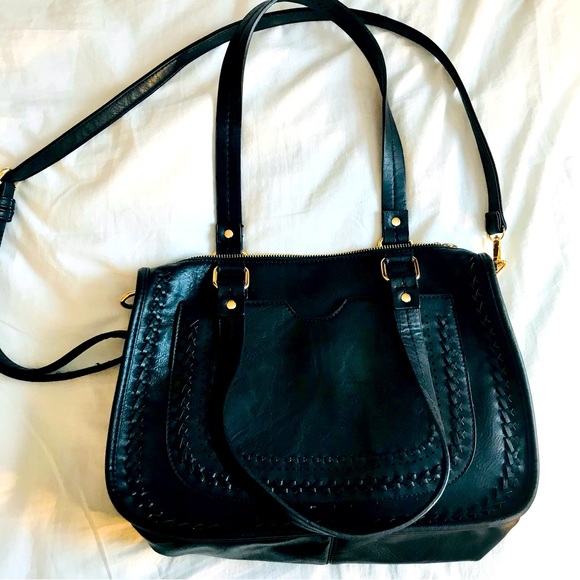 Madison West Vegan Leather Crossbody Bag - Picture 2 of 10